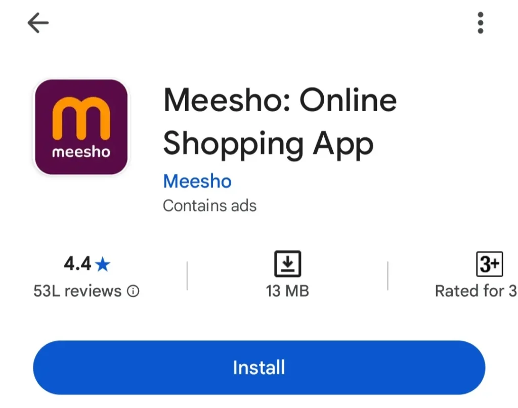 Meesho App
