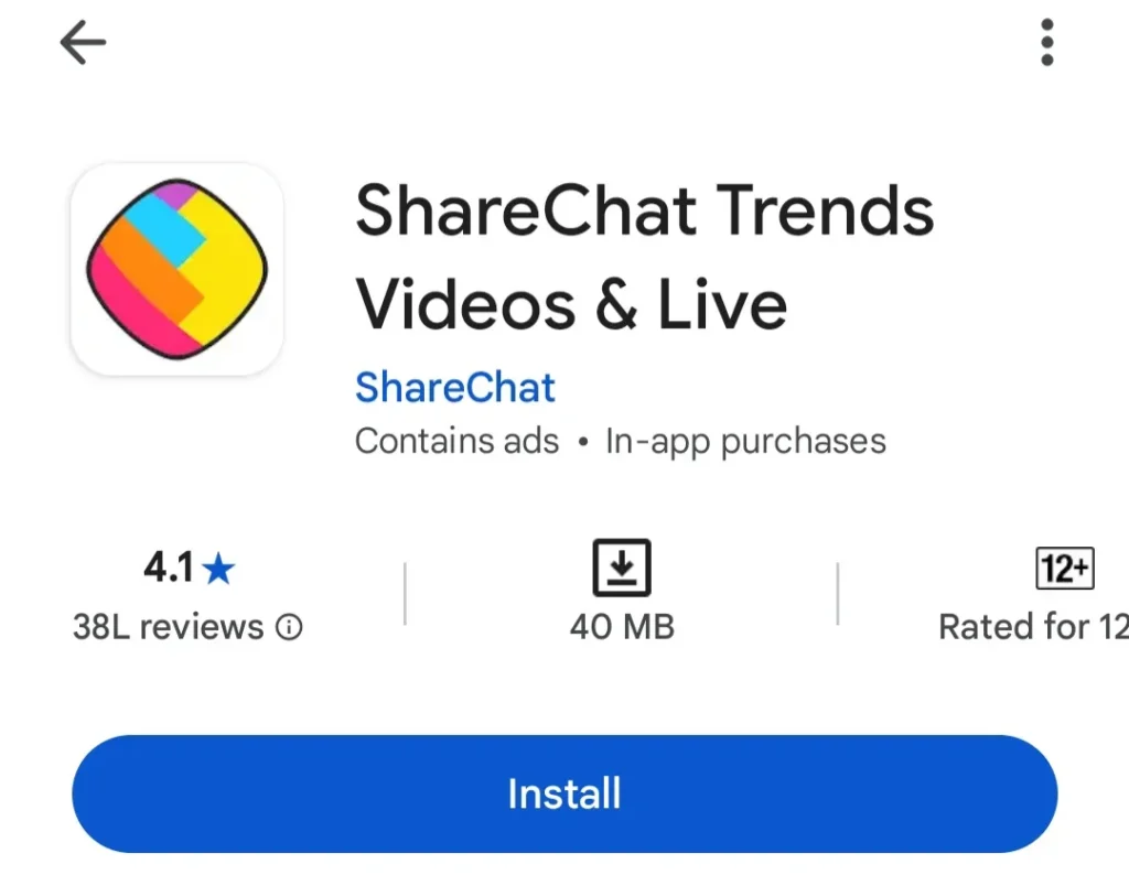 Sharechat App 